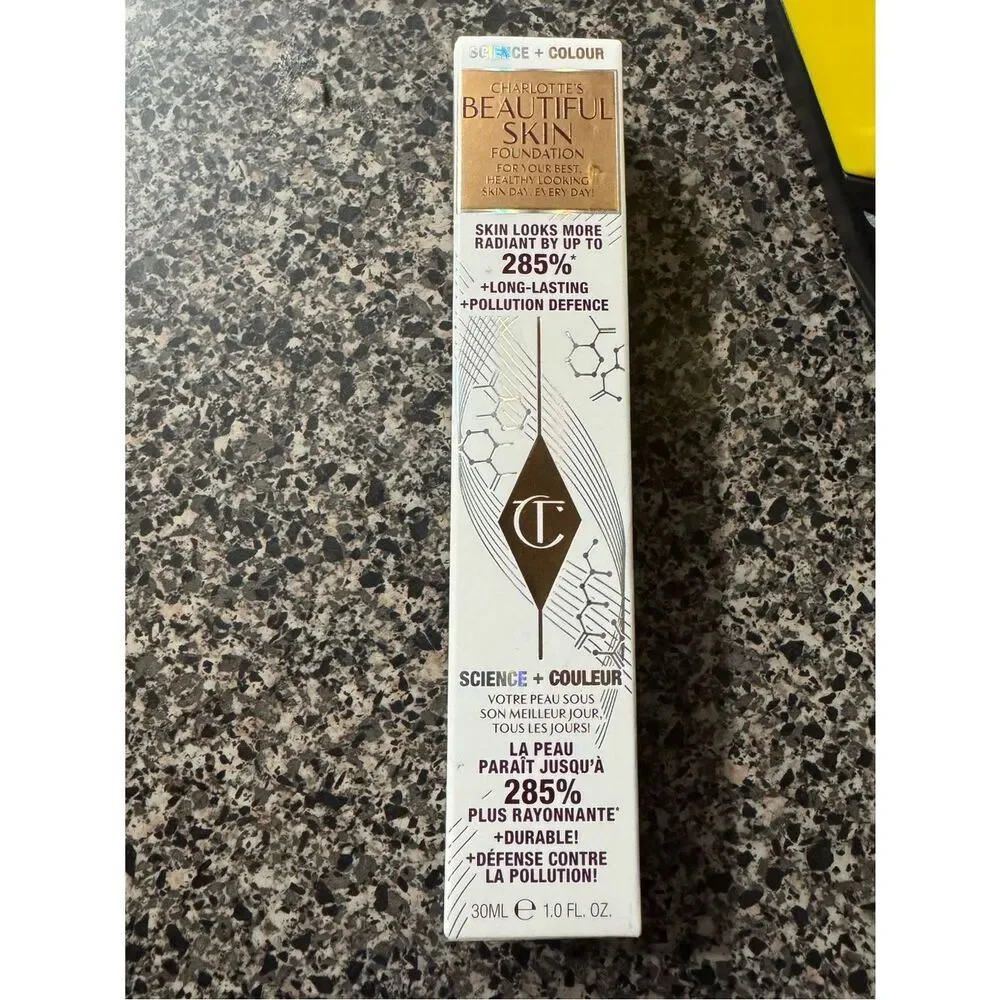 Charlotte Tilbury NEW Beautiful Skin Medium Coverage Liquid Foundation 2N